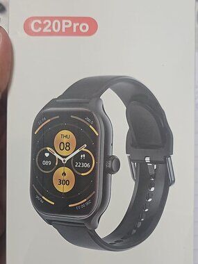 C20 Pro Smartwatch Fitness Tracker Waterproof Rugged Sport Watch